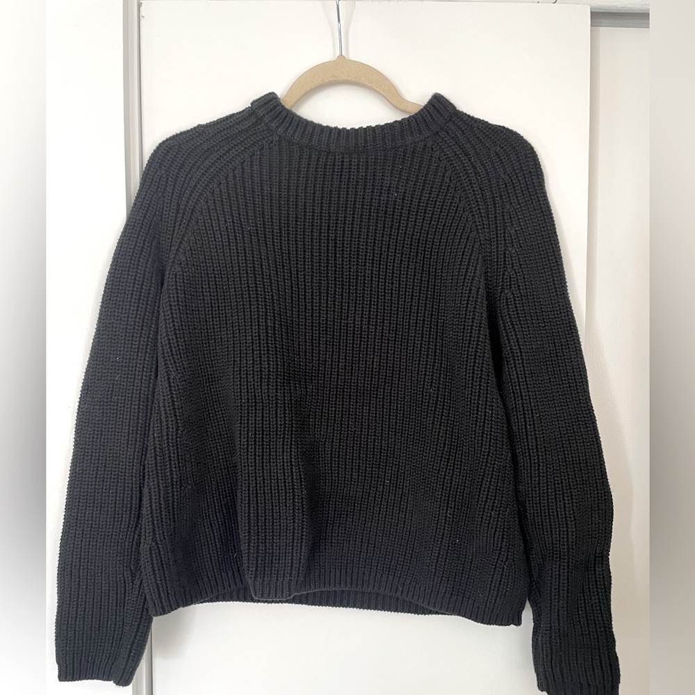 Quince 100% Organic Cotton Fisherman Crew Sweater